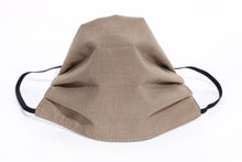 Load image into Gallery viewer, Reusable Face Mask - Mens - LG -XL - Black Elastic - Plastic Face Shield Included