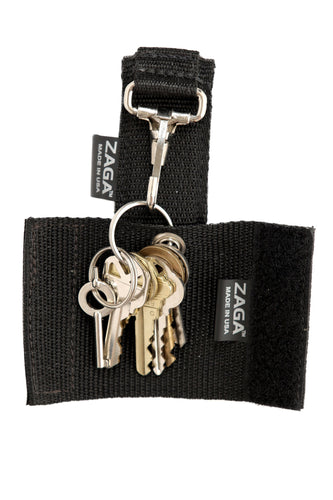 Heavy Duty Key Holder , Fabric Metal Covered Belt Clip Combo Pack , Large Key Cover