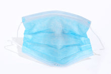 Load image into Gallery viewer, Disposable Blue Face Masks 10 Pack