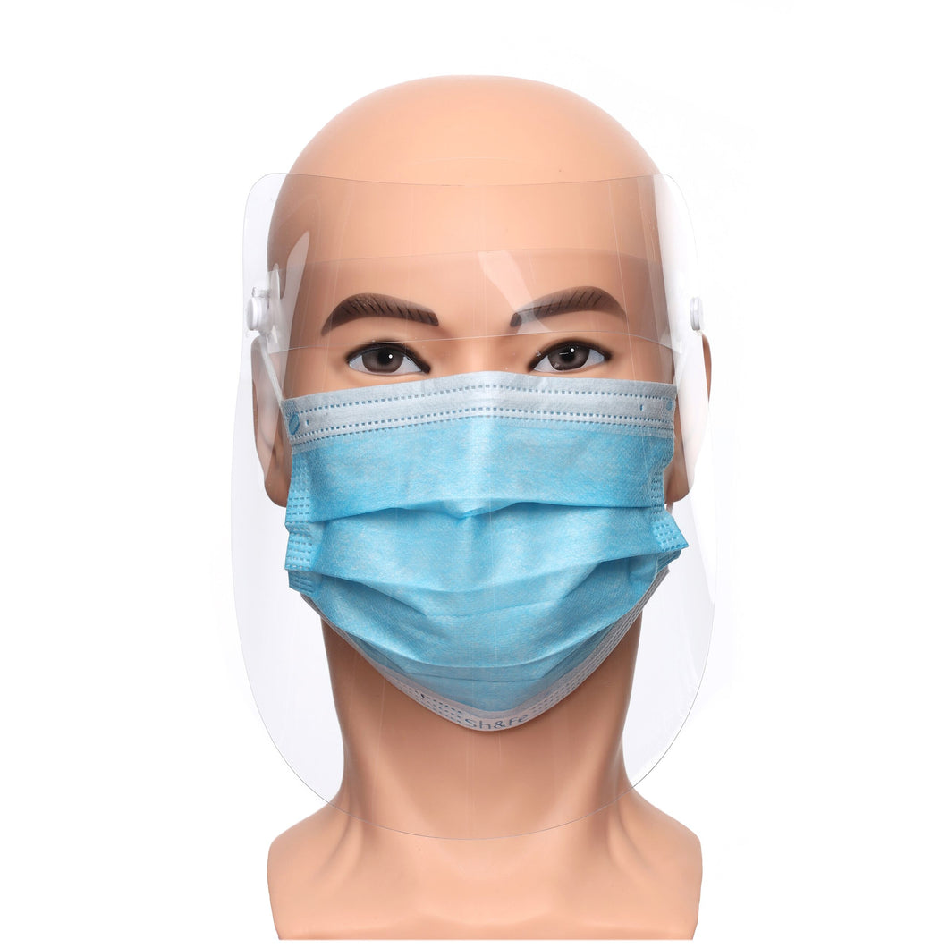 Disposable Blue Face Masks 10 Pack