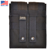 Load image into Gallery viewer, Quad Mag Pouch, Velcro Cover ,Molle Attachment , Ballistic Nylon