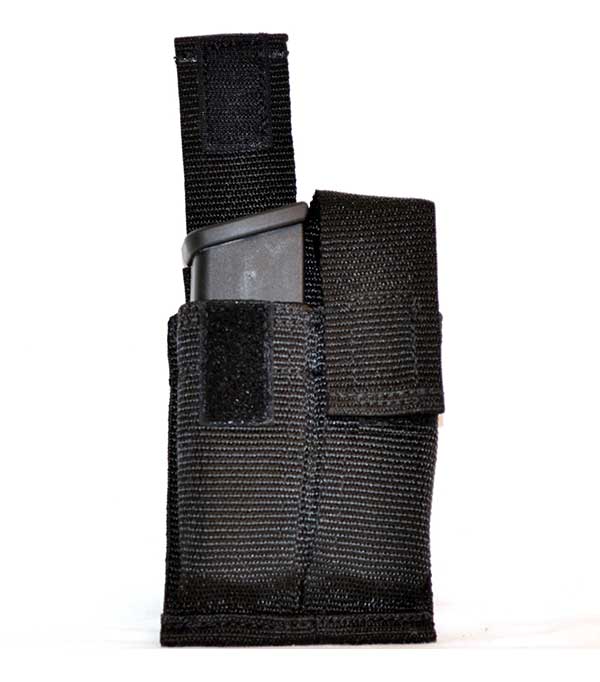 Double Magazine Pouch - Nylon Webbing - Fits Glock 45 & HK 45