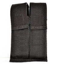 Load image into Gallery viewer, Double Magazine Pouch - Nylon Webbing - Fits Glock 9 + 40 &amp; HK 9 + 40 Magazines