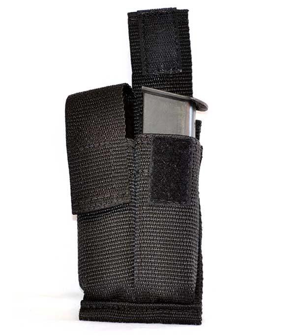 Double Magazine Pouch - Nylon Webbing - Fits Sig P226 , 229, Ber 92 , SW59 Magazines